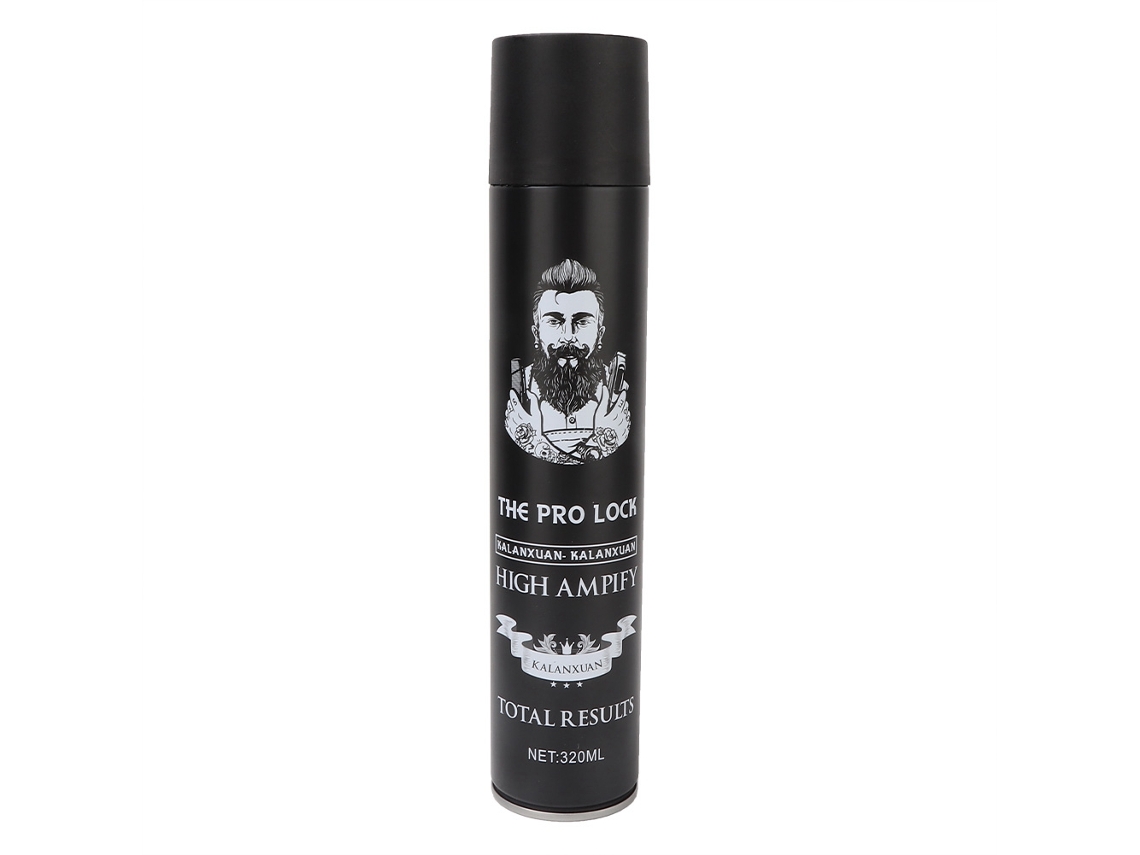 Spray De Modelagem Para Cabelo Masculino 320ml Com Fixação Forte E Fragrância Natural