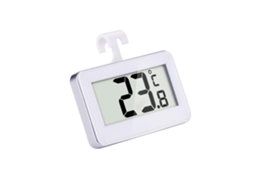 Termômetro Digital Para Geladeira Com Visor Grande, Gancho Magnético E Função De Suporte, Faixa De Temperatura Em °c