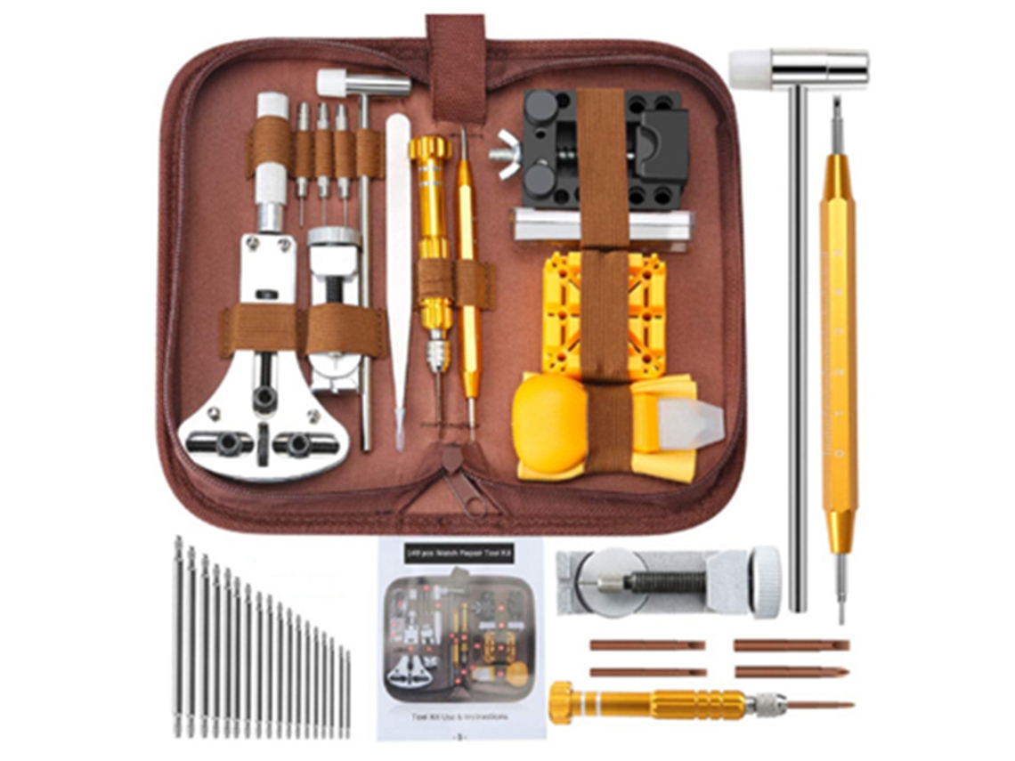 Kit De Ferramentas Para Reparação De Relógios, Acessórios De Alta Resistência E Fácil De Usar, Ferramentas De Aplicação Ampla