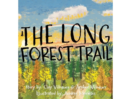 Livro The Long Forest Trail de Clay Vilhauer (Inglês)