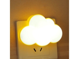 Luminria Noturna Em Formato De Nuvem Luminria Noturna Com Base Em Formato De Nuvem E Sensor Crepuscular, Ideal Para Quartos In Aquaforge