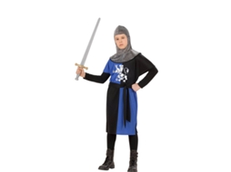 Fato de Menino WIDMANN Guerreiro Medieval Azul (Tam.: 11 a 13 anos)