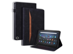 Capa de couro antichoque Webake Splicing para tablet