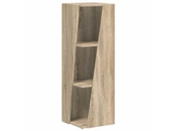 Prateleira Lateral Carvalho Sonoma 33 X 32 X 100,5 Cm MAISON EXCLUSIVE