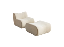 Sofá modular de compressão em chenille, espuma elástica 30D, antiderrapante, fácil de mover, ideal para salas de estar e ambientes diversos. Implore.