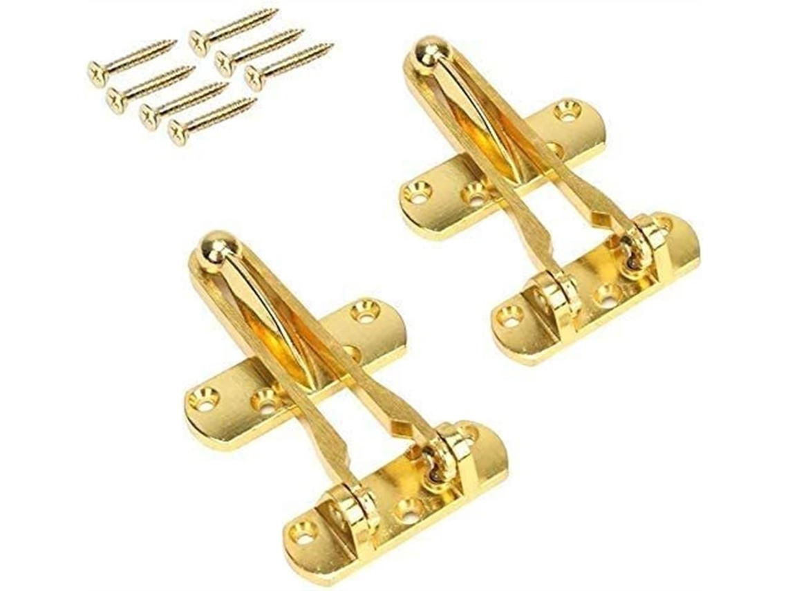 Cadeado De Corrente Para Porta, Fivela De Segurança, Limitador De Abertura, Metal, Antifurto, Antibloqueio, Oculto