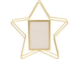 Porta Retratos Giratório Fácil Posicionar Metal Dourado Decoração Moderna Elegante Design Sofisticado Estar GOKOCO