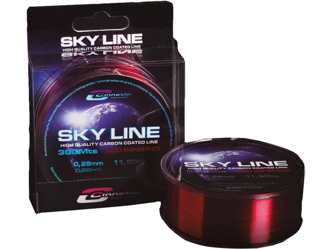 Linha de Pesca de fluorcarbono CINNETIC Sky Line (0.200 mm - 0,20 mm)