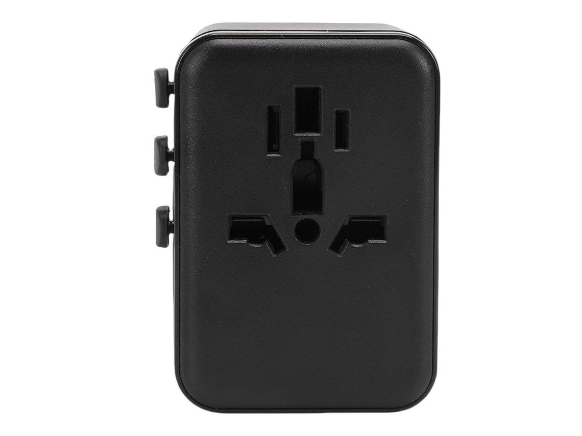 Laxiscreed Adaptador De Viagem Universal Com 2 Usb, 2 Tipo-c E 2500w De Alta Potência