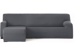Capa de Chaise Longue Esquerda para Braço Curto EYSA Premium Bronx Tecido Multielástico (250-310 cm - Poliéster - Gris Oscuro)