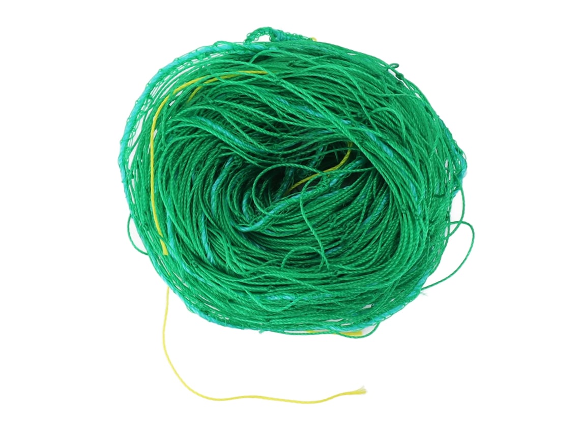 Rede de Suporte para Plantas Trepadeiras Jardim Polietileno 1.8x5m Ideal para Vegetais Frutas Conjunto de 1 Conjunto S/MARCA