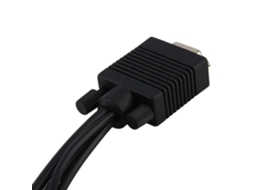 HURRISE Vga Svga para S-Video 3 Rca Av Tv Conversor de Áudio Conversor Adaptador Conversor Cabo Conector para Computador