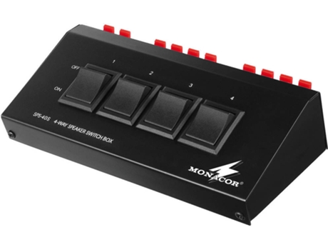 Switch MONACOR SPS-40S Preto