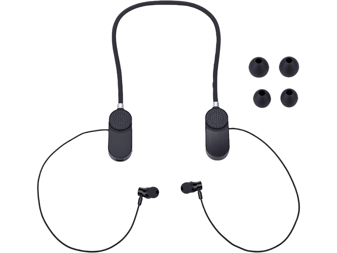 Jiawu Écouteurs Sans Fil, De Cou Com Haut - Parleur, Microfone E Lumières Rvb, Bluetooth Intra - Auriculares