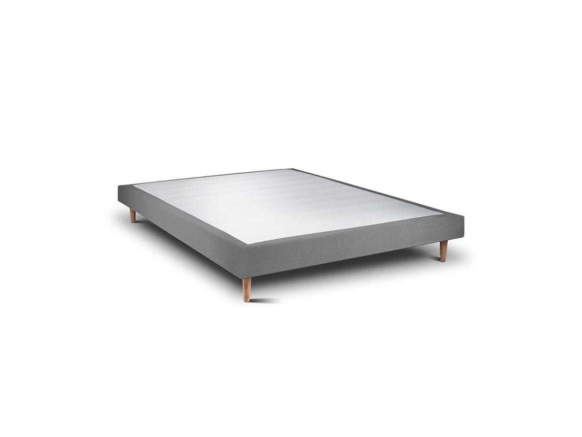 Sommier Rígido 15 Milano  Ash Pés Cônicos 190 X 135 Cm Altura 30 Cm Indream
