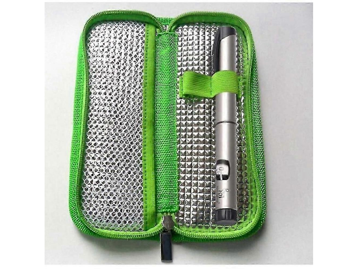 Nova Bolsa Térmica Portátil Para Insulina, Organizadora Para Pacientes Diabéticos, Bolsa Térmica De Viagem Médica E Divisória Uko Slowmoose (fmy)