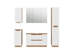 Conjunto Móvel Casa de Banho Lotta 5 Peças Branco Madeira 32 Cm VICCO