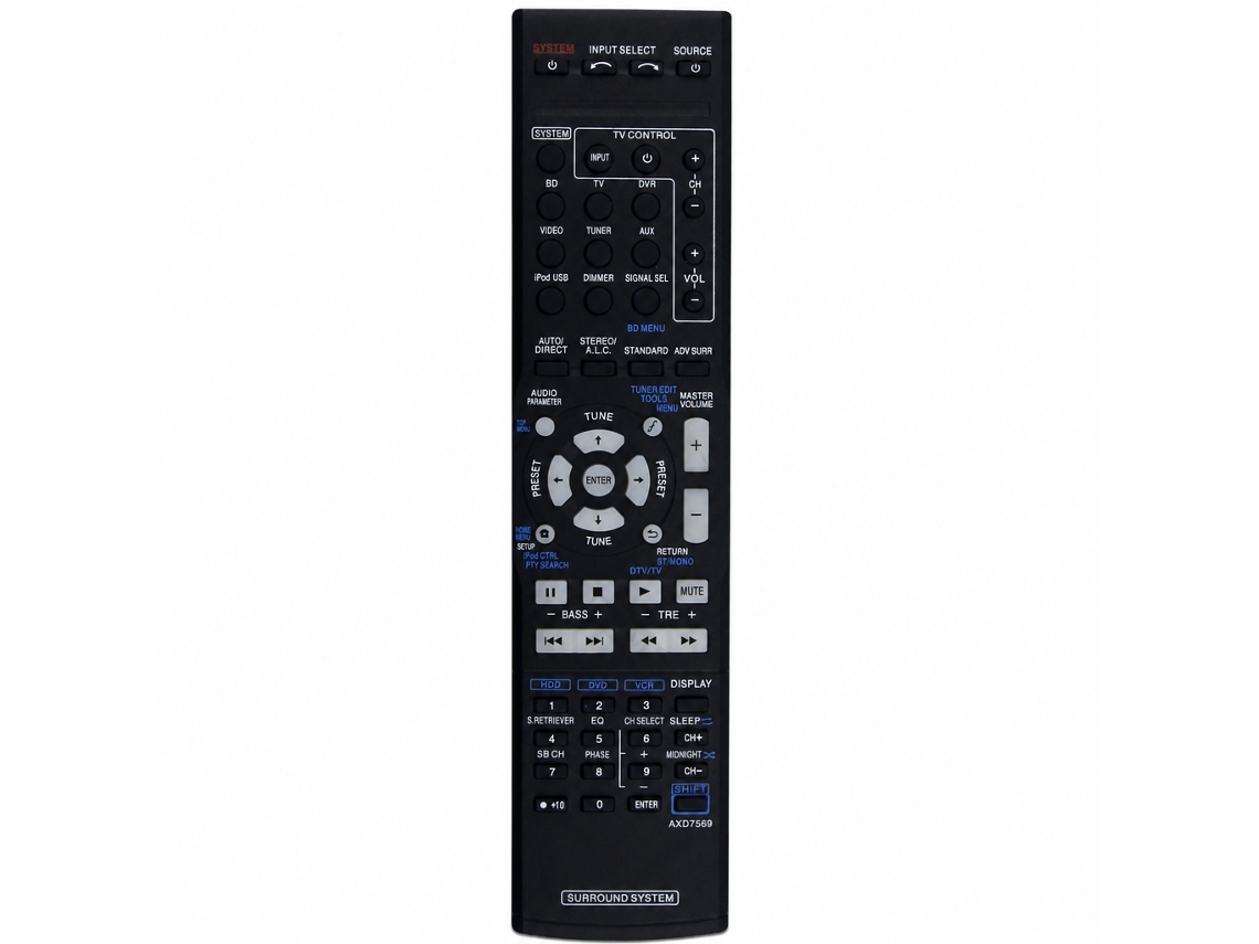 Comando À Distância Para Recetor Av Pioneer Axd7569_zhd