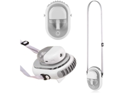 Ventilador Portátil de Pescoço e Mão, Cinzento AQUAFORGE