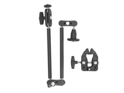 Brazo Articulado Ajustável 2 Seções 360° Para Telefone Câmera Microfone Monitor Vlogging Com Parafusos 1/4in 3/8in