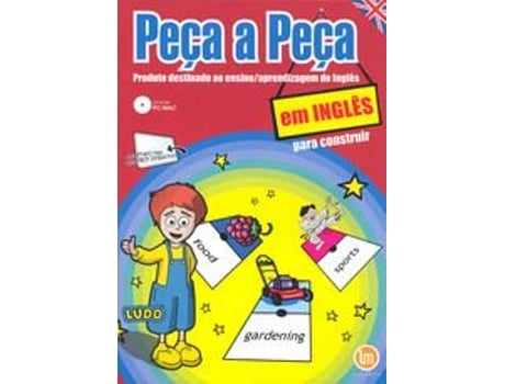 Software Educativo Pc PEÇA A PEÇA-INGLES paraCONSTRUIR