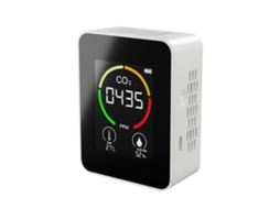 Lurelia Medidor De Qualidade Do Ar Co2, Temperatura/humidade, Com Visor Digital