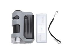 Pocket Microscope 120x With Led Light Educational Portable Handheld Microscope For Classroom Lab Students LAXISCREED