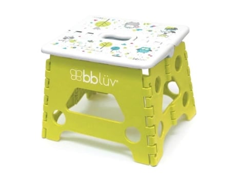 Escada Dobrável Bblüv Stëp Lime Jane Unissex 18 Meses Verde Plástico Sem Bpa Bbluv