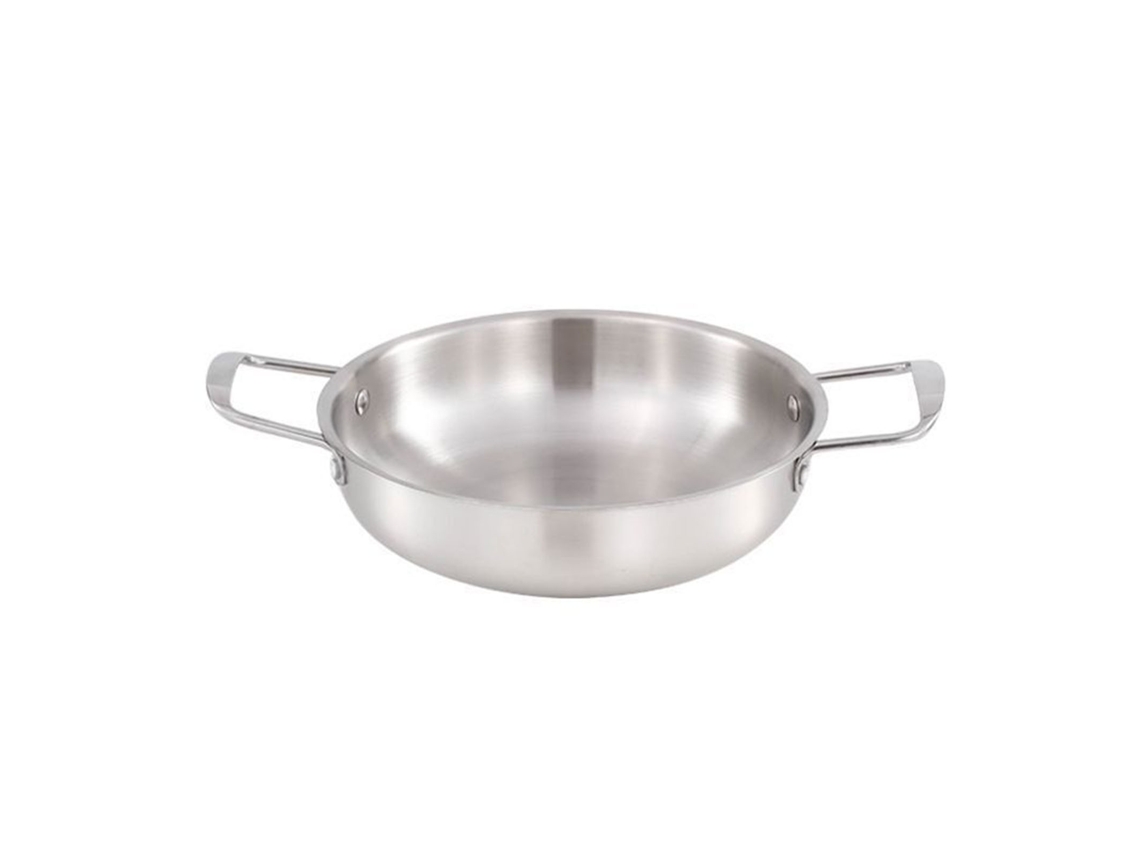 Pan de Cozinha Koreano para Ramen 22cm com Pega em Aço Inox LAXISCREED