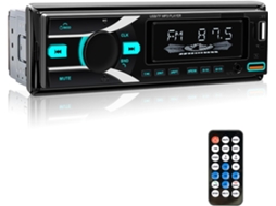 Som Automotivo 1 Din com Bluetooth, Reprodutor de Mp3 Digital e Receptor de Fm. SFUSHOS