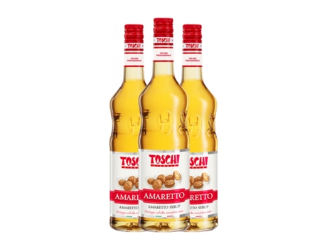 Schnapp TOSCHI Sirope Almendras Sem Álcool (1 L - 3 Unidades)