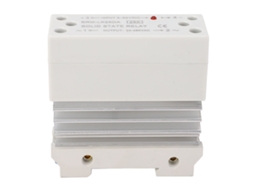 Módulo Ssr 25a com Dissipador Entrada 3‑32vdc Saída 24‑480vac S/MARCA