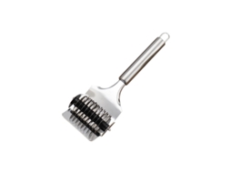 Cortador Manual de Massas em Aço Inoxidável Fatiador Multifuncional de Cebolas e Massas Utensílio de Cozinha DUREFORWARD