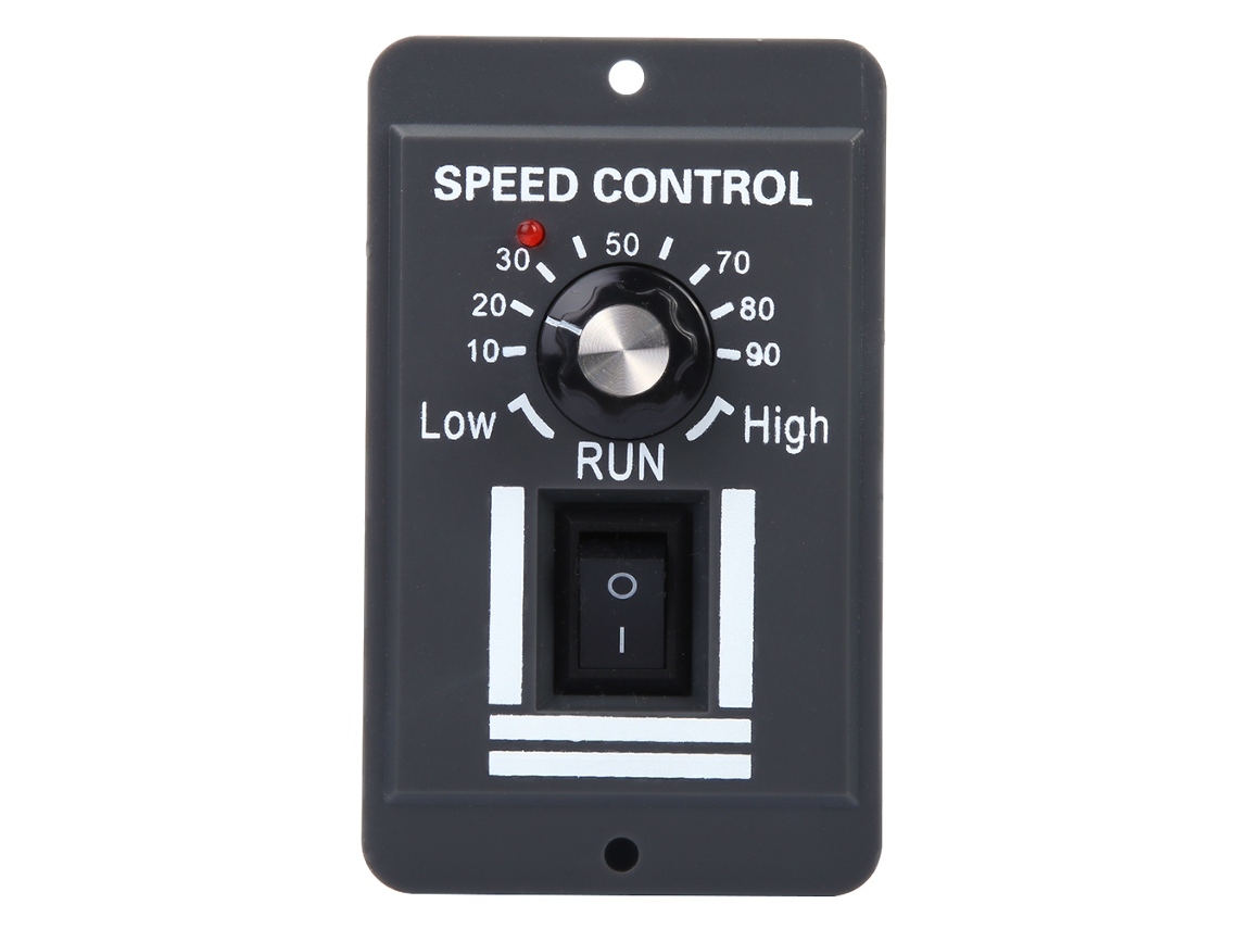 Controlador de Velocidade de Motor Dc Pwm 9 60v 10a Governador Compacto para Motores de Corrente Contínua