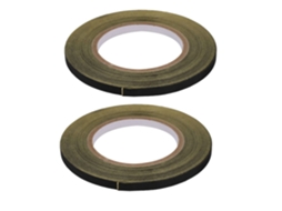 Ruilogod 2 Fitas Adesivas Isolantes De Acetato, 5mm X 30m, Pretas