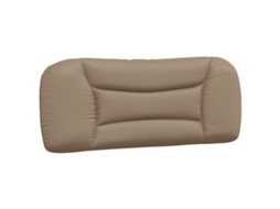 Headboard Cushion, Headboard Cushions Vidaxl Marrom Couro Artificial (100 Cm)