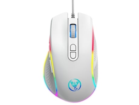Rato Gaming TRUMSHOP A906W Rgb 12800Dpi Branco