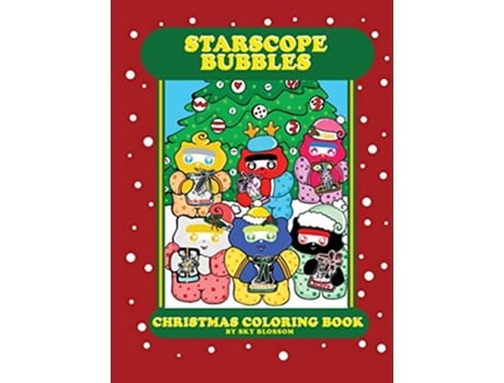 Livro Starscope BubblesChristmas Coloring Book de Kaysone Sky Blossom (Inglês)