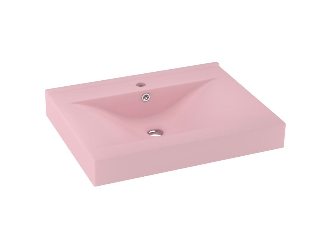 Luxury Basin, Luxury Basins Vidaxl Cor-de-rosa Cerâmica (n/a)
