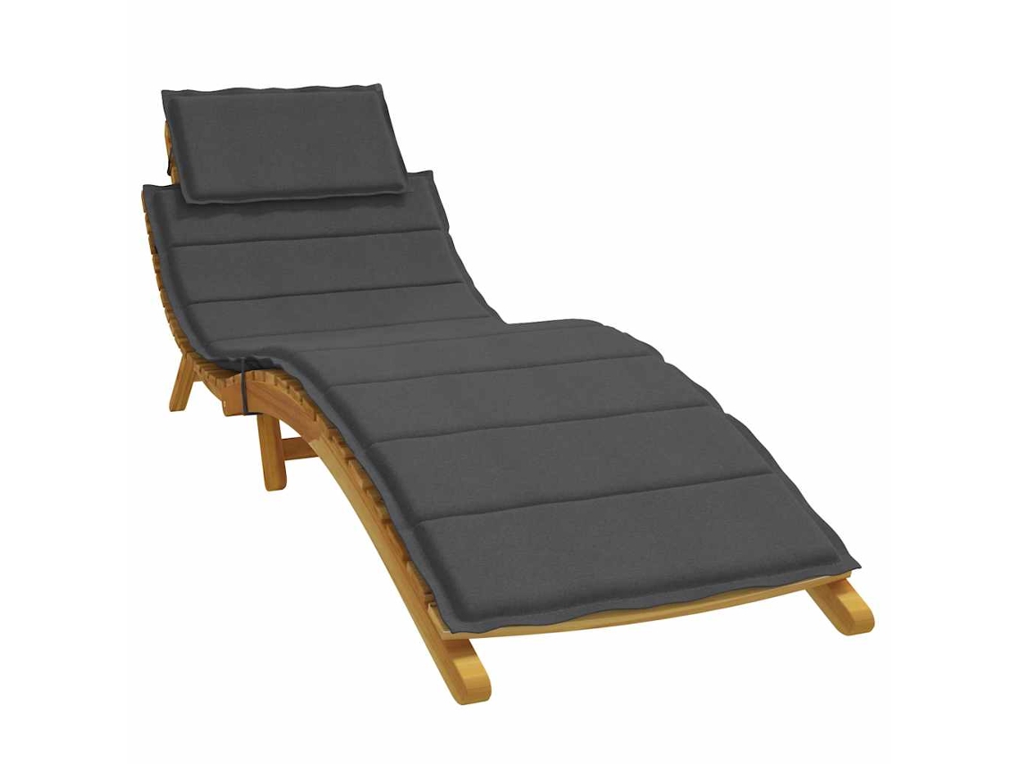 Vidaxl Almofadão Para Espreguiçadeira 186x58x4cm Mesclado Tecido