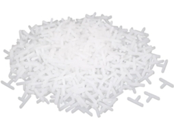 Espaçadores de Plástico Tipo T, 3 Mm, 1000 Peças CHABERLU