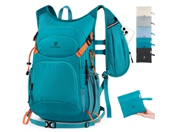 Mochila De Caminhada De 20 Litros, Leve, Para Viagens, Resistente À Água, Ideal Para O Dia A Dia, Cabe Capacete De Bicicleta