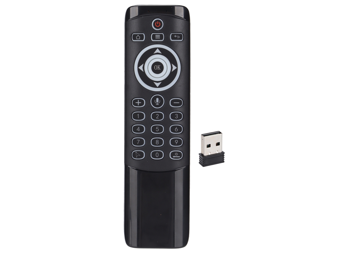 Aetheria controle Remoto com Voz 2.4g Sem Fio Giroscópio Plug And Play Mouse Aéreo Controle Preciso