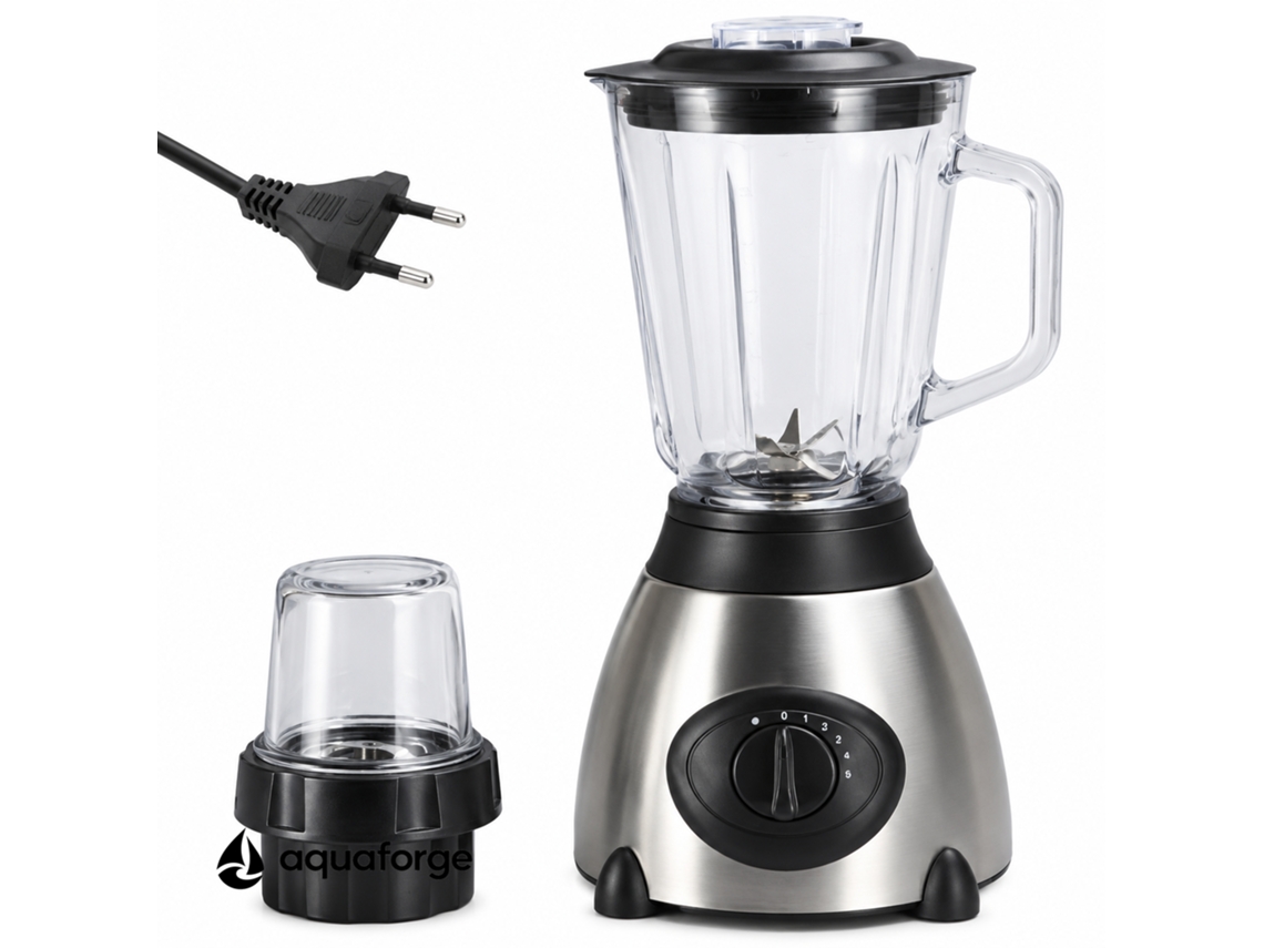 Liquidificador Aquaforge Y66 Com 1,5 L E 850 W Para Batidos E Sumos