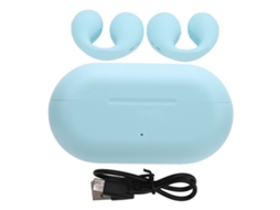 Fones de condução óssea com clip EOOCOO, à prova d'água, mini, sem fio