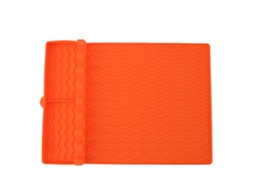Toalha de silicone para churrasqueira, resistente ao calor, fácil de limpar, com 8 slots, 40,5x30cm com Marca
