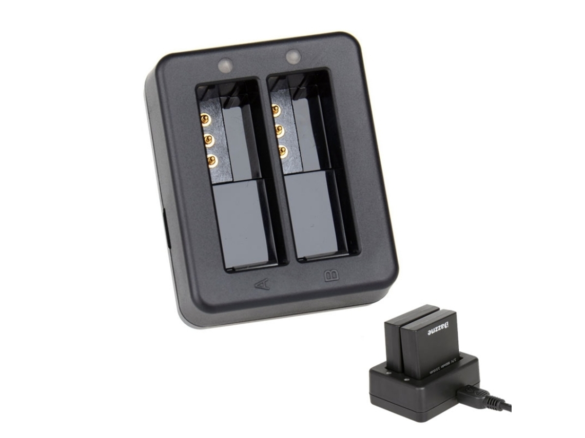 Carregador HALINUIA para Câmara Dazzne P2 carregamento rápido Usb e proteção contra sobrecarga