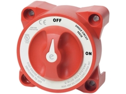 Interruptor BLUE SEA E Series On Off Battery Switch Vermelho