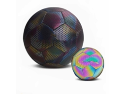 Balón de Fútbol Reflectante de Pu com Bomba, para Treinamento e Jogos Noturnos S/MARCA