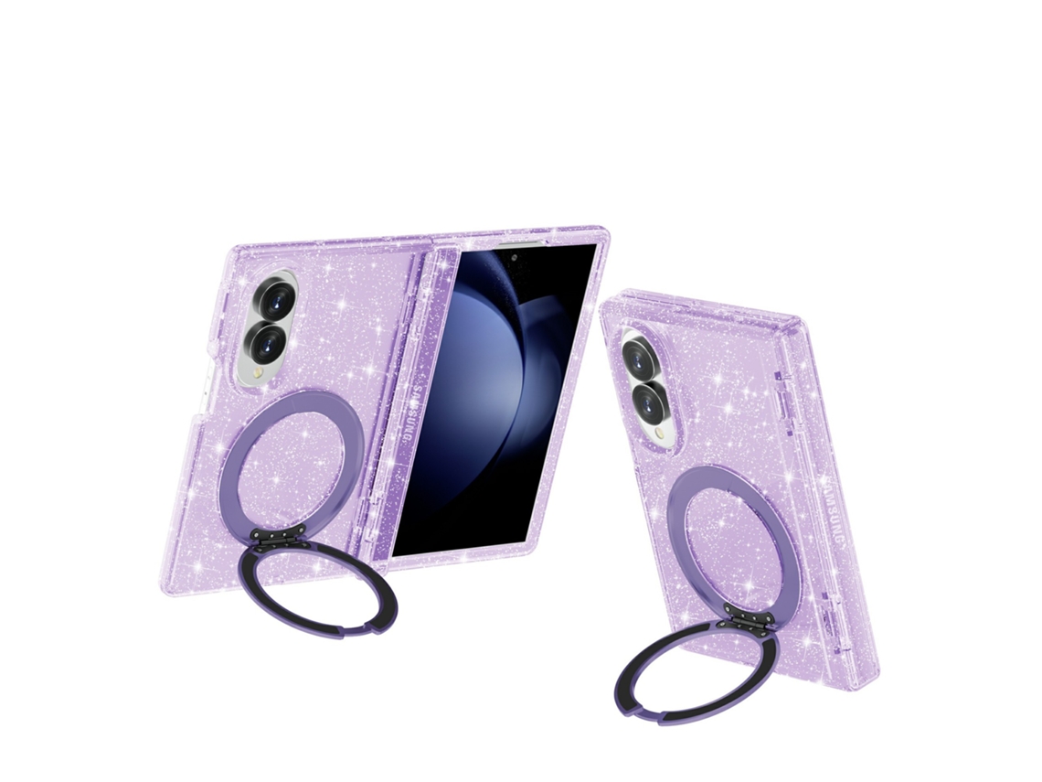 Capa Protetora Magnética Para Samsung Galaxy Z Fold 8 (roxo)